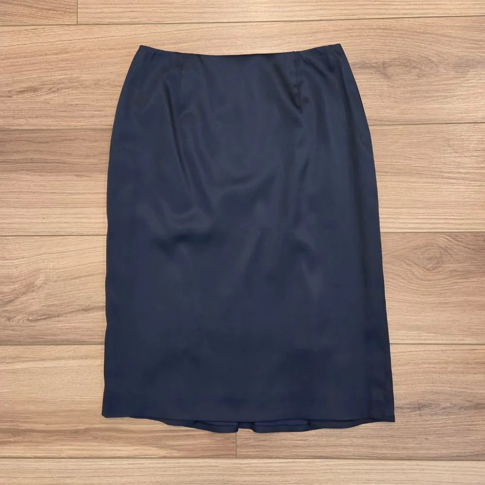 Women's CARLISLE Navy Pencil Skirt Size 4